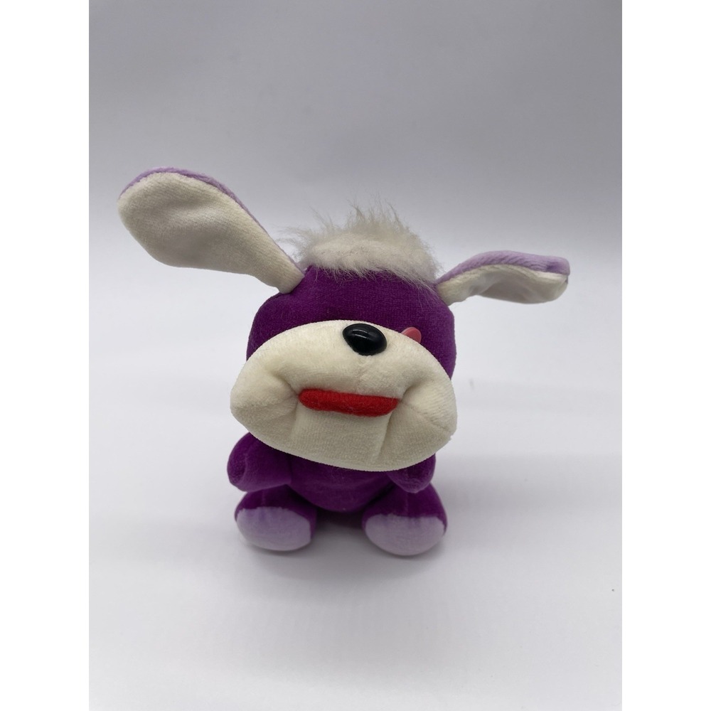 Vintage‎ 70/80's Dan breachner plush dog Purple Carnival Games